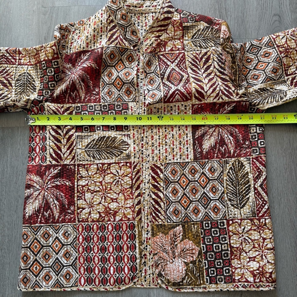 Women's Patchwork Utility Jacket - Multicolor - image 6